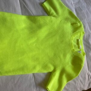 HELMUT LANG NEON YELLOW T SHIRT